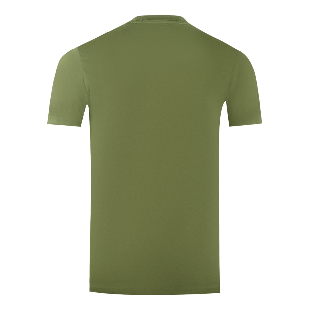 Aquascutum Mens Ts002 06 T Shirt Army Green