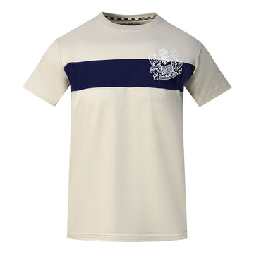 Aquascutum Mens Tsia103 12 T Shirt Beige