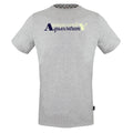 Aquascutum Reflection Logo Grey T-Shirt - Nova Clothing