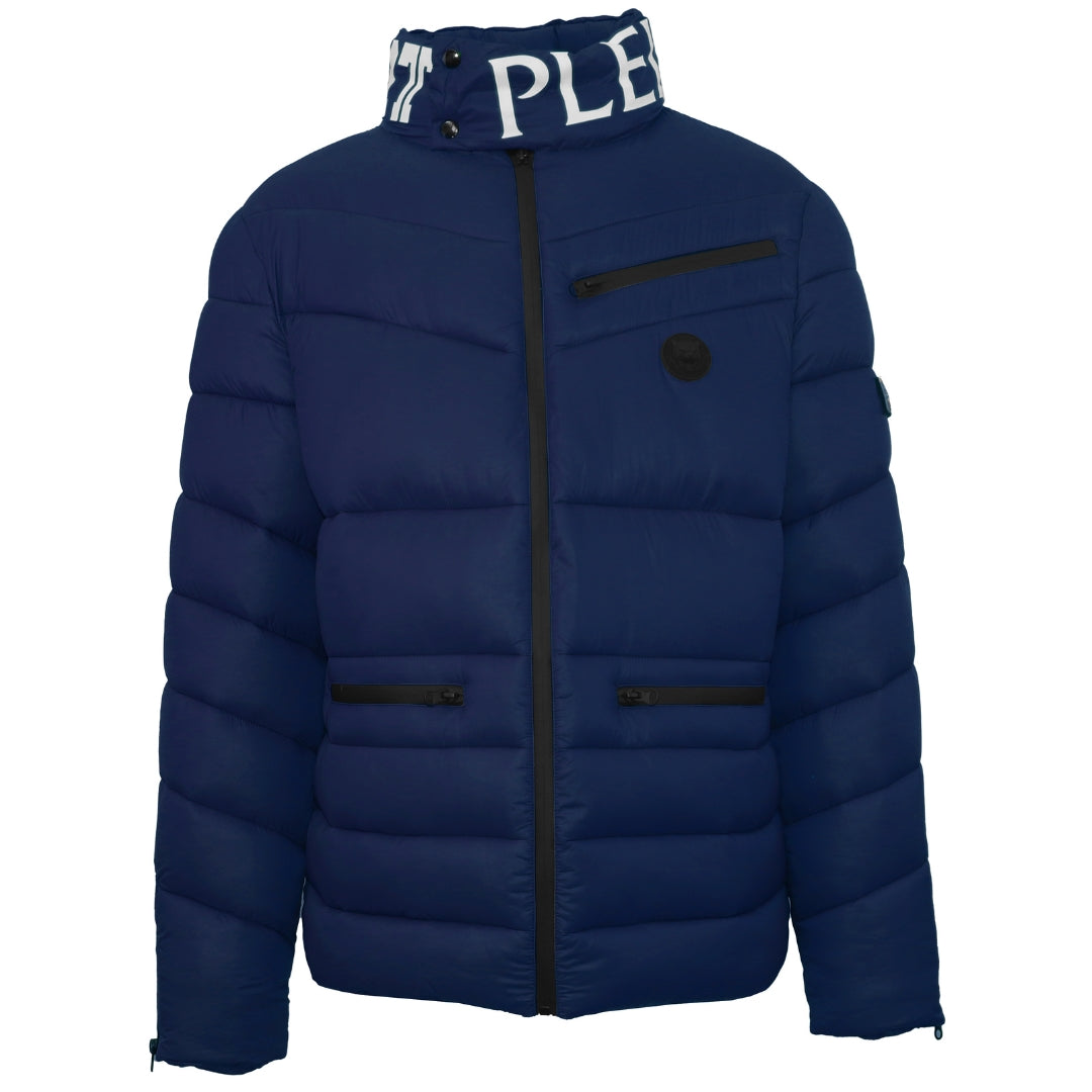 Plein Sport Mens Upps03S 85 Jacket Navy Blue