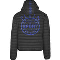 Plein Sport Padded Circle Logo Black Jacket - Nova Clothing