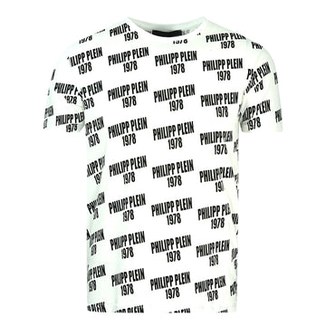 Philipp Plein Mens T Shirt White